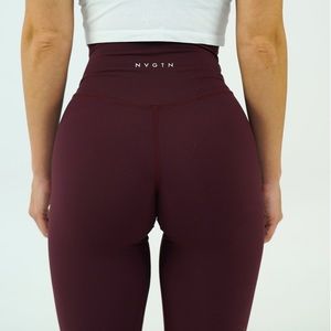 NVGTN Burgundy Signature Leggings in XS!
